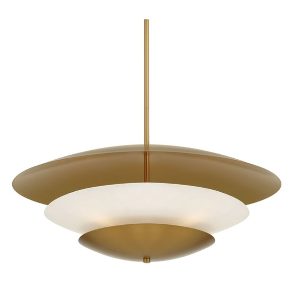 Minka Lavery 3945 Solara 5 Light 32" Wide Multi Light Pendant - Brass