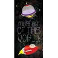 thumbnail image 2 of Grey, Jace 18x32 White Modern Wood Framed Museum Art Print Titled - Out Of This World, 2 of 4