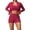 C-Red381, variant on DHFJKG 3 Piece Workout Sets For Women Yoga Sports Bra High Waisted Shorts Athletic Jacket Casual Running Fitness Yoga Wear Versatile Outfit