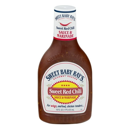 (3 Pack) Sweet Baby Ray's Sweet Chili Wing Sauce & Glaze, 16 fl (Best Wing Sauce Ever)