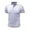 White, variant on Titcea Golf Shirts for Men Patchwork Print Buttons Lapel Short Sleeve Shirts Summer Gyms Exercise Running T-shirt Hawaiian Beach Vacation Casual Tops(S-2XL)