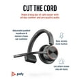 thumbnail image 2 of Auriculares inalámbricos Poly Voyager 4310 UC con micrófono con cancelación de ruido, 2 of 6