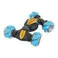 thumbnail image 3 of Blue Gesture Sensing Remote Control Stunt Car Led Light Up Twisting Vehicle With 360 Degree Rotation 10.43X3.74X8.07 Inches 1.90 Lbs, 3 of 6