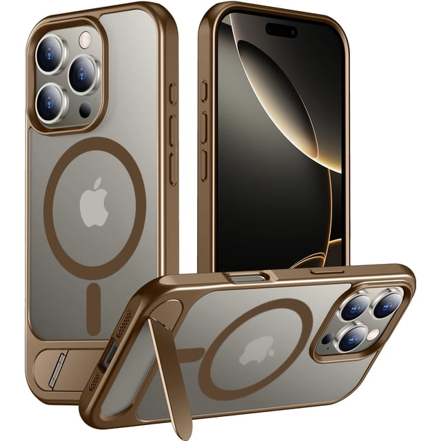 Funda magnética Temdan con soporte para iPhone 16 Pro