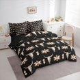 thumbnail image 3 of jejeloiu Rustic Western Aztec 7-Piece Bedding Comforter Set,Country Bull Skull King Bedding Sets For Adult Reversible, 3 of 8