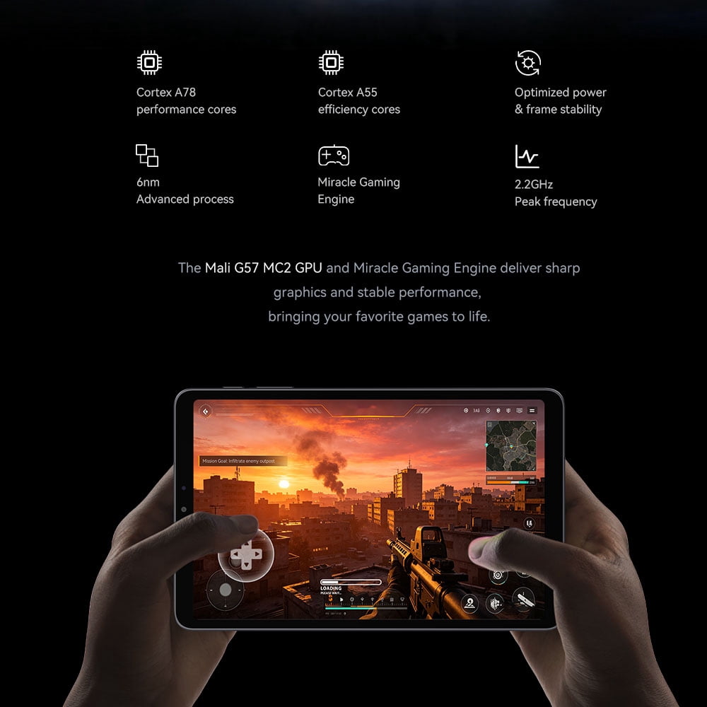 Alldocube iPlay 80 mini Pro 8.4-inch 4G LTE Tablet, 128GB, 16GB RAM, Makes Calls, Android 16