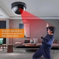 thumbnail image 2 of Dummy Security Camera,Fake Camera with Red LED Light,Realistic Wireless Surveillance System for Home Outdoor 4 Pack-jc, 2 of 5