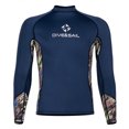 thumbnail image 2 of Traje Baño Cuerpo Guardia Erupción Larga Lycra Diving Wetsuit (Dark L Men) Azul, 2 of 9