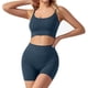 thumbnail image 4 of Mono deportivo de una pieza para mujer, para yoga, correr, fitness, entrenamiento, capri ajustado, ropa moldeadora para hombre, 4 of 4
