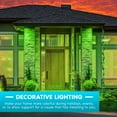 thumbnail image 2 of Luxrite A19 LED Green Light Bulbs 60W Equivalent Non-Dimmable UL Listed E26 Base 6-Pack, 2 of 6