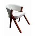 thumbnail image 3 of Silla Home Sweet Home, Asunción II, Estilo modernista, Base de Madera con tapiz de Lino., 3 of 4