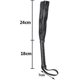 thumbnail image 4 of Faux Leather Riding Crops And Whips(1Pcs, Black), 4 of 5