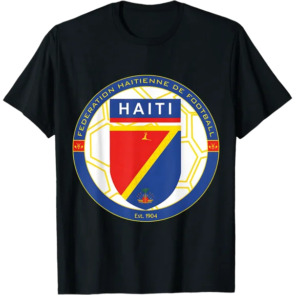 Haiti Football (Soccer) Fanclub T-Shirt