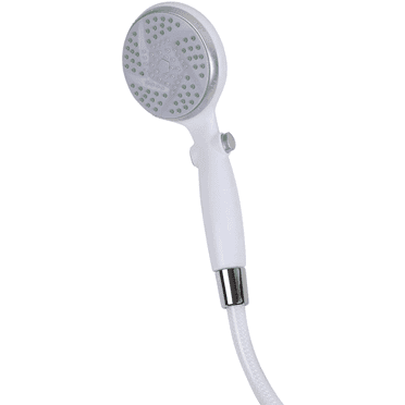 Carex Handheld Showerhead with Extra-Long 84" Flexible Hose and Pause Function, Watersense Certified