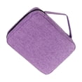 thumbnail image 2 of VONKY Watch Band Storage Case Compact Travel Use for 20 Watch Straps Carrying Case Violet Violet 17.5x5x22.5cm, 2 of 6