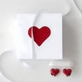 thumbnail image 2 of Auriculares con Pantalla Digital en Forma de Corazón, Bluetooth 5.3, Estéreo, Graves, Impermeables, Bonitos, Negros, 2 of 5