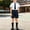 A64 Navy, variant on Trikvn Girls School Uniform Set V-Neck Vest Top with Short Sleeve Button Shirt Tie and Pleated Skirt 3-Piece Student Outfit Chorus Performance Cosplay Party Costume