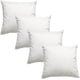 thumbnail image 3 of Relleno 4 cojines 45 x 45 | Cojines acolchados suaves para sofá o cama. Relleno de almohadas decorativas, almohadas de cama, cojines de sofá | Rellenos de almohadas, para almohadas de dormitorio o salón. Zhivalor Cojines, 3 of 8