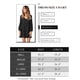 thumbnail image 5 of Vestido túnica de verano para mujer, cuello en V, informal, suelto, fluido, vestidos de cambio de columpio Ormromra WMZY-757-123, 5 of 5