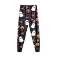 thumbnail image 4 of Enyan Boys Halloween Pajamas Long Sleeve Crewneck Cute Pumpkim/Ghost Print Shirt Set 2 Piece Sleepwear Loungewear Halloween Pajamas Kids(5-6 Years), 4 of 7