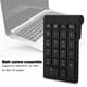 thumbnail image 1 of Mini Teclado Numérico Inalámbrico Compatible Con 5.0 Para OS, Teclado Ergonómico De 22 Teclas Con Tapas De Pie De Tijera, 1 of 8
