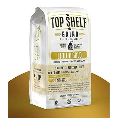 Organic Light Roast Whole Bean Coffee, The Best Espresso Beans from Peru - Fair Trade, Single Origin Mycotoxin & Mold Free Fresh Peruvian Purity | Super Healthy Arabica for Peak Performance - Low Acid