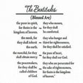 thumbnail image 2 of VWAQ The Beatitudes Wall Decal Bible Wall Art Matthew VWAQ 1611, 2 of 2