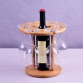 thumbnail image 5 of AMLESO Freestanding Glass Holder Drying Rack Goblet Storage Display Stand Organizer, Birthday and Housewarming Gift, 5 of 5