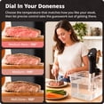 thumbnail image 3 of Greater Goods Kitchen Cooking Sous Vide , Immersion Circulator w Brushless Motor (Onyx Black) 1100W, 3 of 12