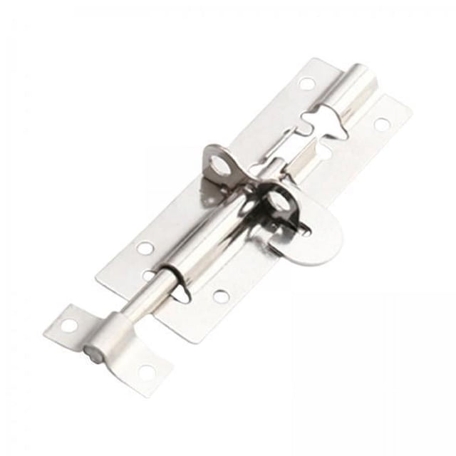 Paquete de 2-6 pestillos de puerta con cerradura deslizante de 3" para perreras y vestuarios 6 piezas
