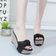 thumbnail image 1 of Zapatos de plataforma de cuña de verano para mujer, zapatillas de tacón alto con plataforma para pies Wmkox8yii hj789, 1 of 8