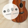 thumbnail image 6 of LeeQinersw Electric Guitar Strap Buttons Replace Straplock Buttons Accessories End Pins Silver, 6 of 8
