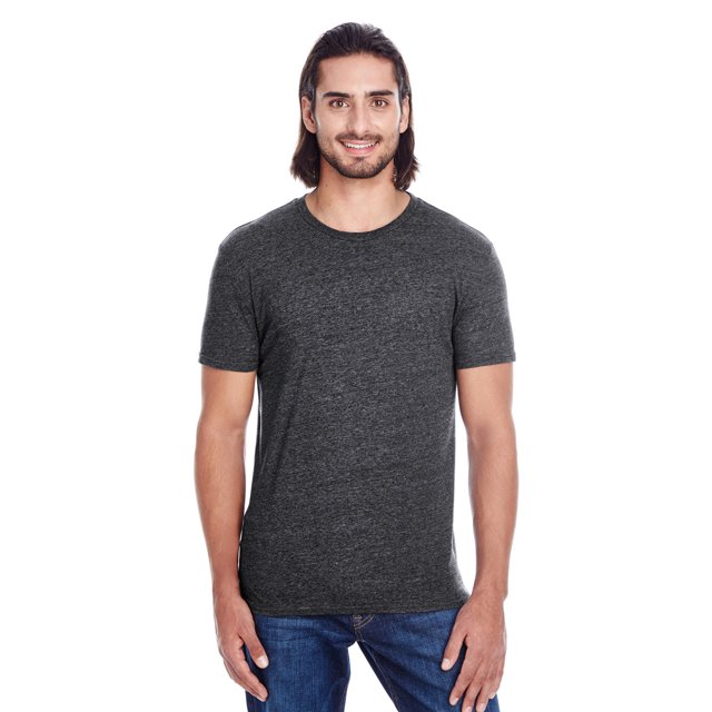 Camiseta de manga corta unisex Triblend Ropa resistente al hilo BLACK TRIBLEND 2XL 102A