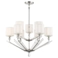 thumbnail image 2 of 9 Light Chandelier-32 Inches Tall And 32 Inches Wide     -Traditional Installation Minka Metropolitan N7389-613, 2 of 4