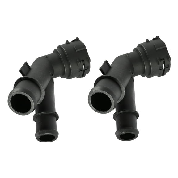 Unique Bargains 2pcs Engine Coolant Hose Connector for Volkswagen Alltrack 1.8L A/T S Wagon 2017-2019 No.5Q0122291AL