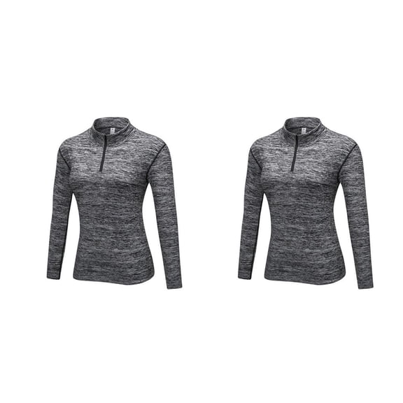 Qarigey Invierno otoño mujer Sudadera con capucha niñas correr Jogging Fitness camisetas térmicas diseño Simple Casual Color sólido ropa Type2 NO2