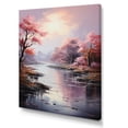 thumbnail image 2 of Designart "Romantic Landscape delicate Mists" Romantic Landscape Wall Decor, 2 of 5