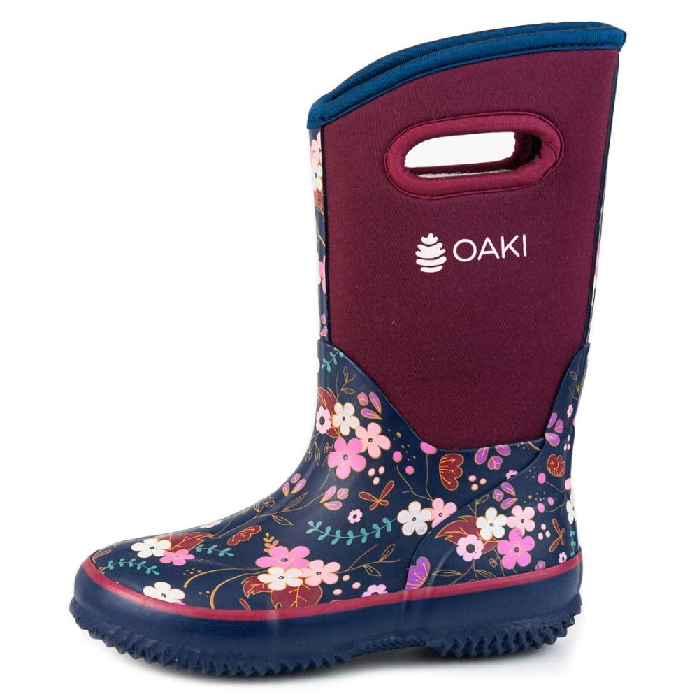 Snow Boots Muck Boots OAKI Kid's Neoprene Rain Boots 
