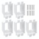 thumbnail image 1 of 5PCS BE1-2 Electrical Outlet Box Extenders with 10PCS Screws, 1-Gang Box Extender Single Gang Box Ex, 1 of 5