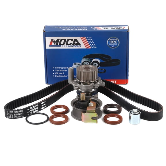 MOCA AUTOPARTS Timing Belt Kit Water Pump Fit for 2000-2006 Audi TT Turbo 1.8L & 2001-2006 Volkswagen Golf Turbo 1.8L L4