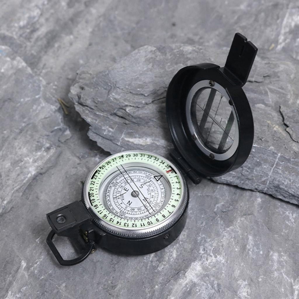 Vintage Pocket Compasses with Luminous Function Portable Compasses Navigation