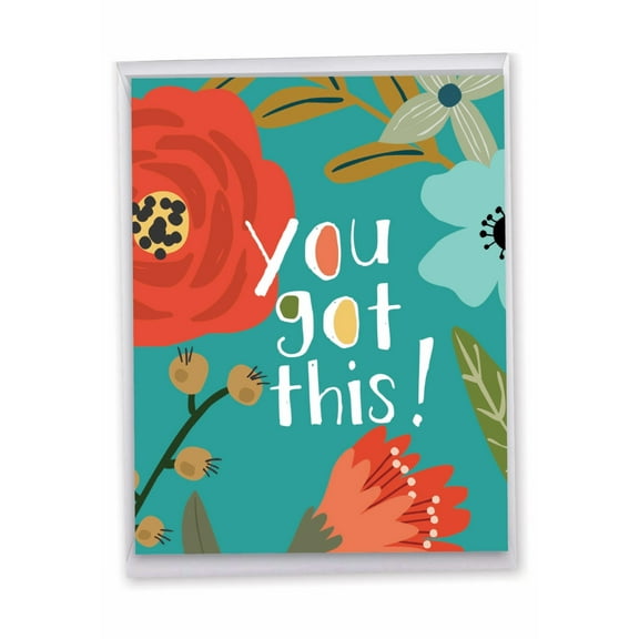 1 Big Congratulations Card (8.5 x 11 Inch) - Optimisms J6631EOCG