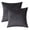Charcoal Gray, variant on Alchemic Living Set of 2 Black Luxurious Soft Velvet Rectangle Pillow Covers 20x30 Inch (50x75 CM) - Solid Decorative Concealed Zipper Cushion Covers for Sofa, Couch, Living Room