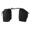 thumbnail image 3 of Bicycle Rear  Bag, Easy To Disassemble Easy Use Portable Large Capacity Bike Rear  Carrier Pack Polyester  For Outdoor Black, Print, 3 of 8