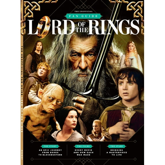 Lord of the Rings - Fan Guide: Books, J.R.R. Tolkien, Movie Trilogy, The Two Towers, The Hobbit, Peter Jackson, Cast, Orlando Bloom, TV Series, Characters, Gollum, Gandalf, Frodo, Aragorn Sauron!