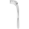 thumbnail image 2 of 14K White 1/6 CTW Natural Diamond Graduated V Ring|for Adult Ladies|TCJ, 2 of 8