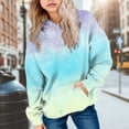 thumbnail image 2 of Ketyyh-chn99 Girls Pullover Hoodies Sweatshirt Crop Top Hoodie Girl's Hoodie Oversized Lightweight Sweatshirts Cute Long Sleeve Pullover Aesthetic Top Size for 9-10 Years,Sky Blue, 2 of 5