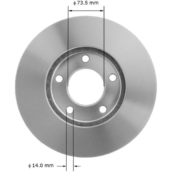 BENDIX PREMIUM PRT1576 - Disc Brake Rotor Fits select: 1991-1996 DODGE GRAND CARAVAN, 1991-1996 CHRYSLER TOWN & COUNTRY