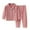 Watermelon Red, variant on ShomPort Pajama Sets for Children Long Sleeve Buttons Down Shirt and Pants Kids Fall Comfy Cotton Sleepwear