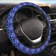 thumbnail image 5 of Balery Blue Lightning1 Fundas elásticas antideslizantes para volante, funda protectora universal para hombre y mujer, 15 pulgadas, accesorios para coche., 5 of 6